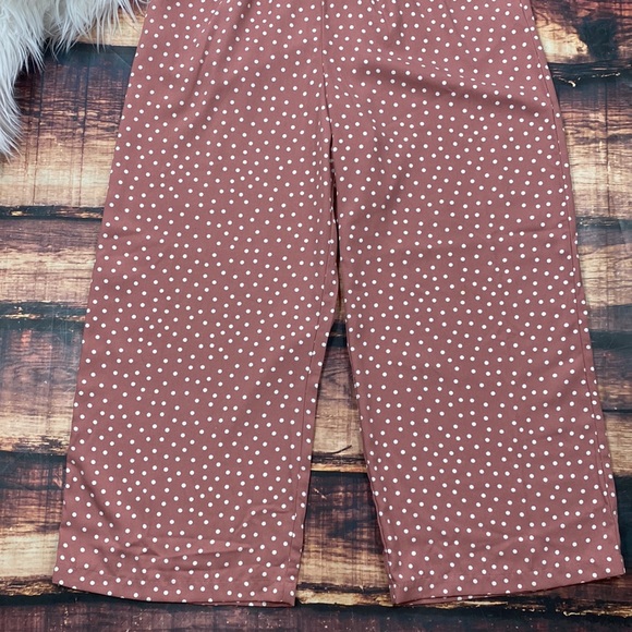 a new day Pink Mauve Polka Dot Jumpsuit - Picture 5 of 11
